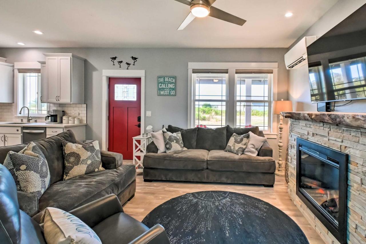 Ocean Shores Getaway With Fireplace And Hot Tub! Zewnętrze zdjęcie